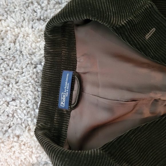 Ralph Lauren Jacket size M Brown Velvet - Picture 5 of 9